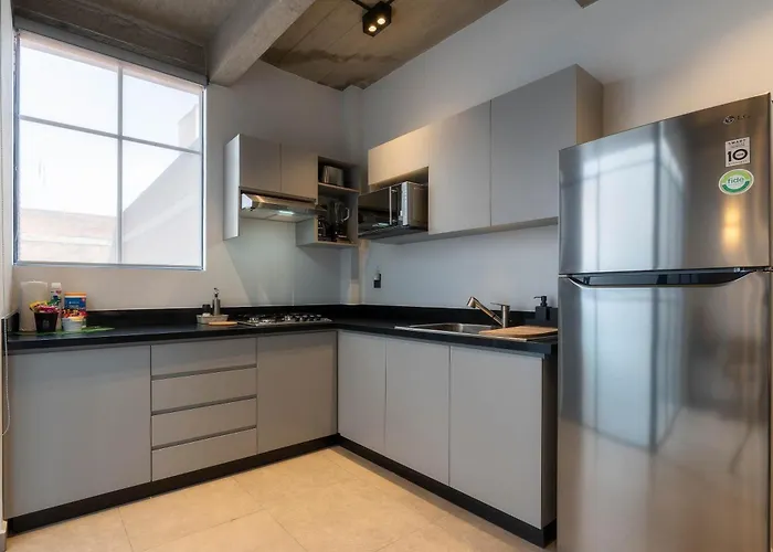 Apartamento Zielo 2bdrm 2 Bath Private Balcony, Rooftop Walk To Zocalo *