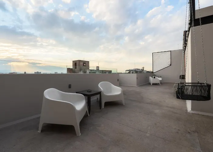 Zielo 2bdrm 2 Bath Private Balcony, Rooftop Walk To Zocalo * México DF