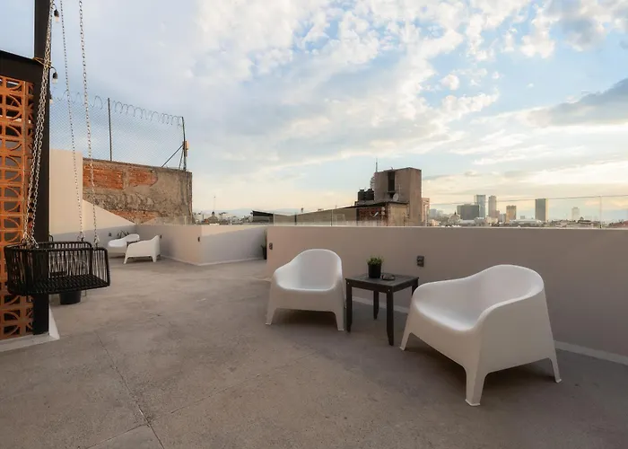 Zielo 2bdrm 2 Bath Private Balcony, Rooftop Walk To Zocalo Apartamento