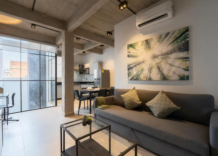 Zielo 2bdrm 2 Bath Private Balcony, Rooftop Walk To Zocalo Apartamento *